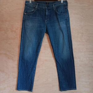 Citizens of Humanity Emerson Slim Boyfriend 29 dark wash high rise